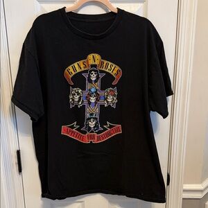 Guns n Roses Appetite for Destruction Tour T-shirt Sz XL